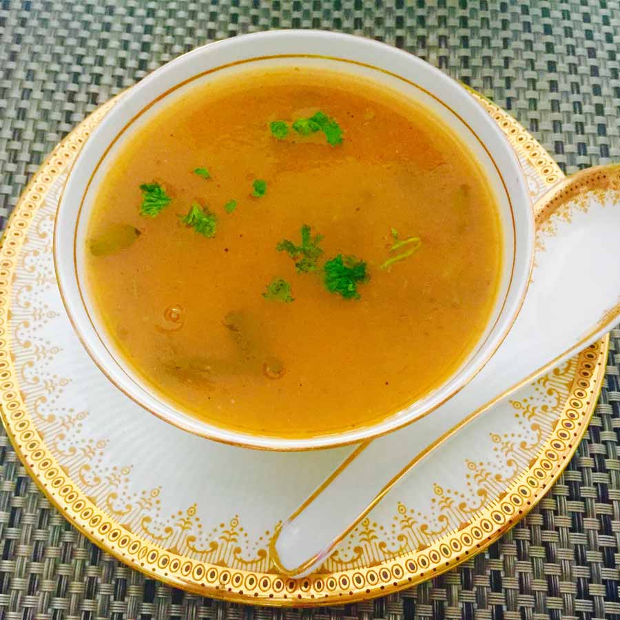 পেঁপে দিয়ে বানিয়ে ফেলুন স্যুপ। দেখলে বোঝা যাবে না পেঁপে দিয়ে তৈরি।