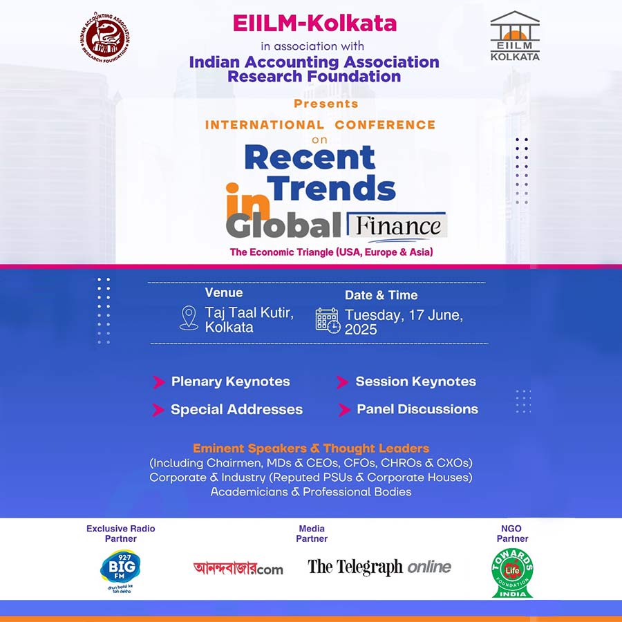 EIILM-Kolkata organizes a landmark international conference on recent trends in global finance dgtl