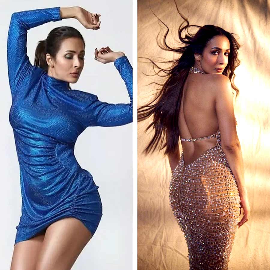 Malaika Arora performed a set of dumbbell squats to get Apple Hips