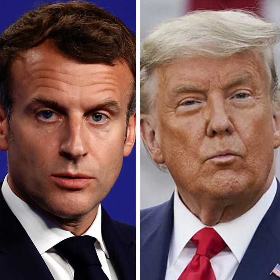 French President Emmanuel Macron says forcing regime change in Iran would be ‘strategic mistake’ dgtl