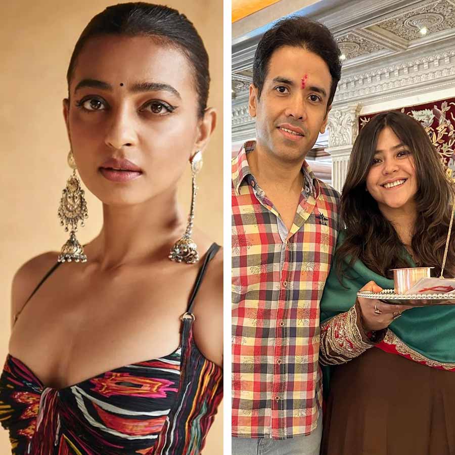 Speculations are because of Ekta Kapoor relationship between Radhika Apte and Tusshar Kapoor got bitter