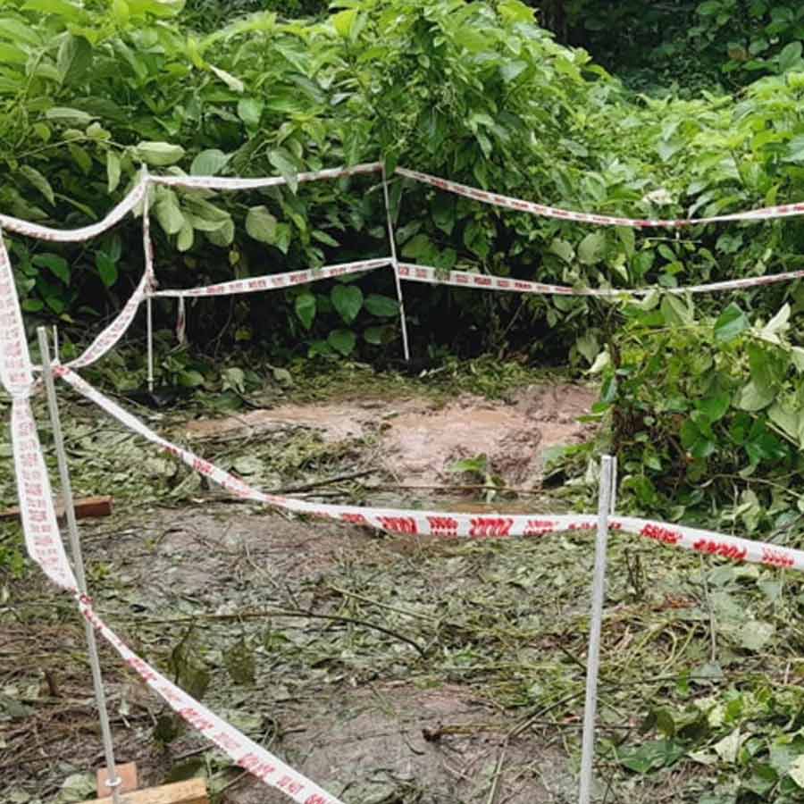 এখান থেকেই উদ্ধার হয় নাবালিকার দেহ।