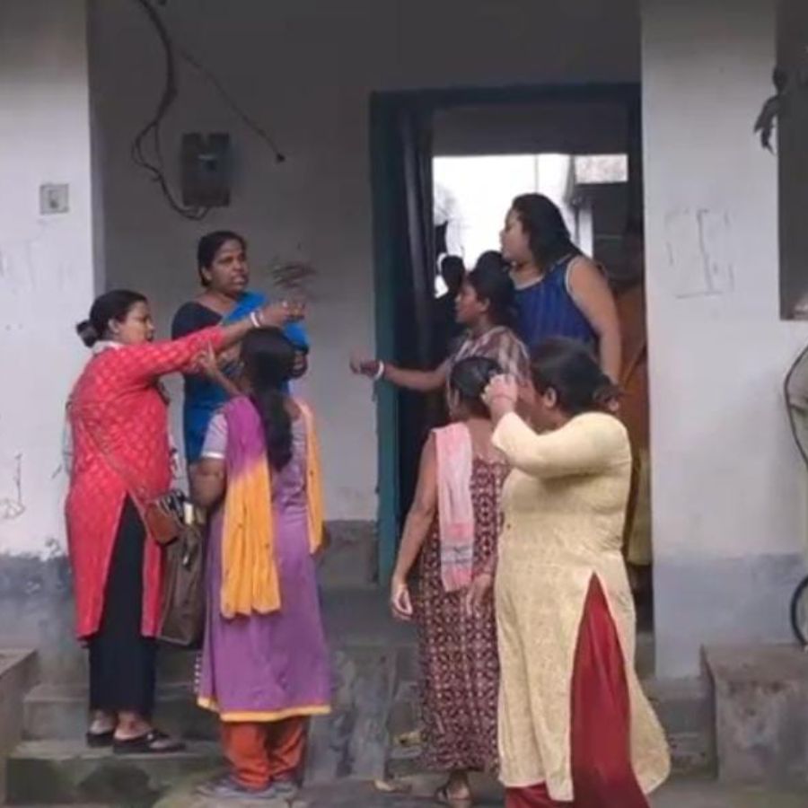 Row in Anganwadi center