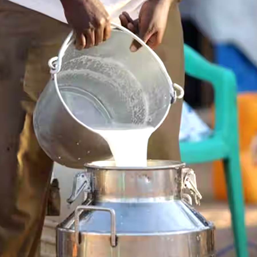 Ex banker turned into milkman and delivered milk with Audi and Harley Davidson in Faridabad