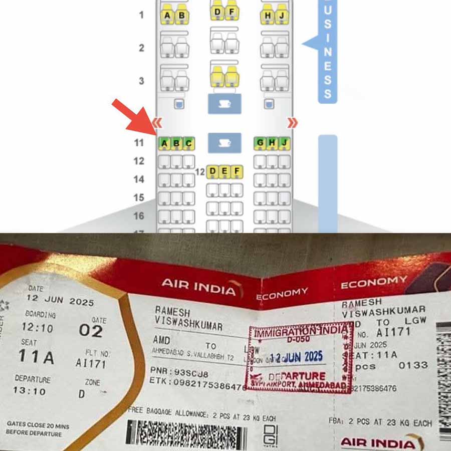 Demand for 11A seat sores high after Ahmedabad Plane Crash dgtl