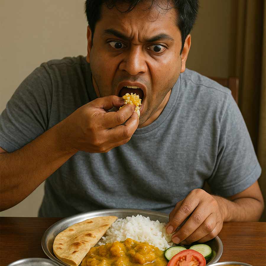 A study found that our tendency to eat quickly is influenced by the types of food we consume