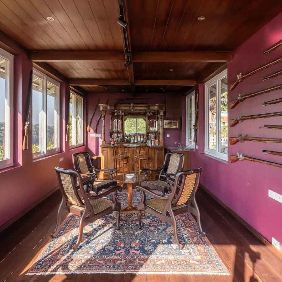 বাংলোর ‘গান হাউস’।