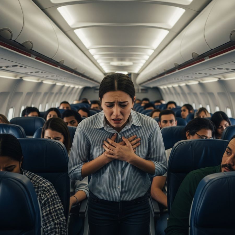 Tricks to cope with anxiety attack on flight which has been triggered after Ahmedabad Plane Crash