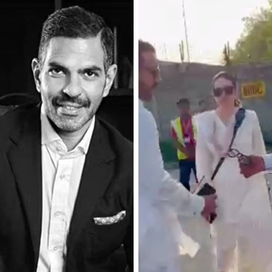 Actress Karishma Kapoor seen smiling while returning from Sunjay Kapur funeral dgtl