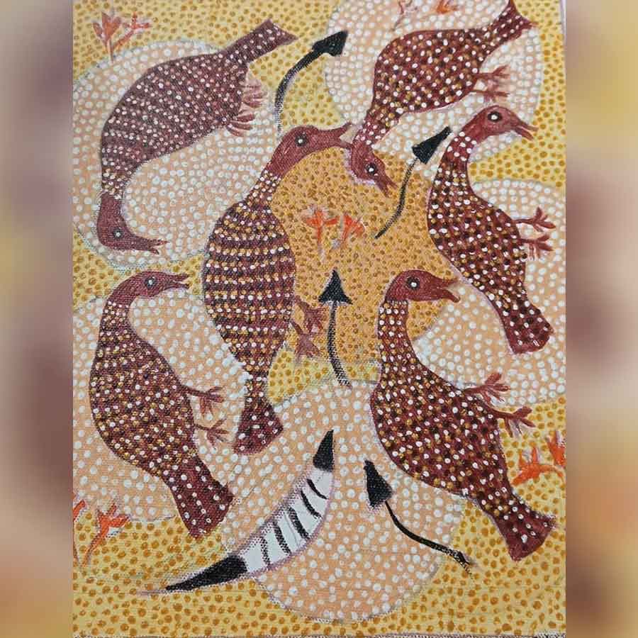 নারীশক্তি: অ্যাকাডেমি অব ফাইন আর্টসে দ্য গ্রুপ আয়োজিত প্রদর্শনীর চিত্রকর্ম