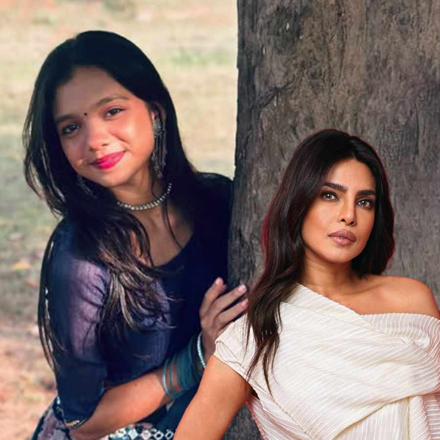 Lavanya Das Manikpuri and Priyanka Chopra Jonas