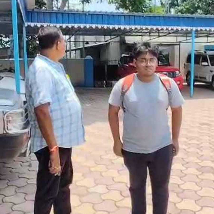 Young man recovered by police in kalyani, went missing