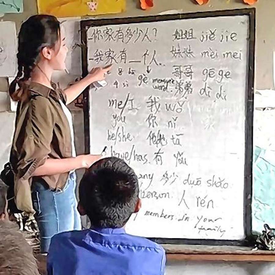 Speculations over the spoken Chinese class in Nepal