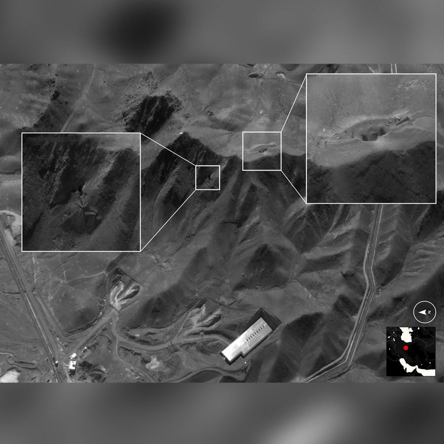 Satellite images show damage to entryways to Iran\\\\\\\\\\\\\\\\\\\\\\\\\\\\\\\'s underground nuclear site at Fordo, claim by AP