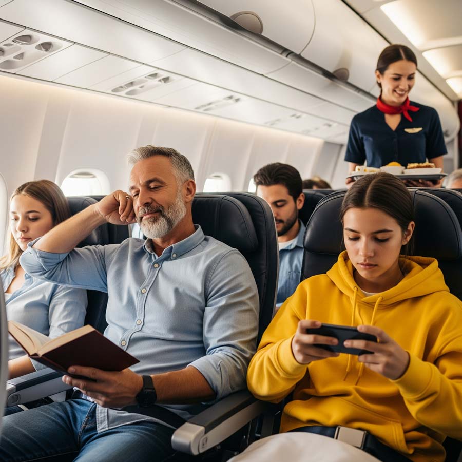 Follow these 7 easy tips for a comfortable long flight journey