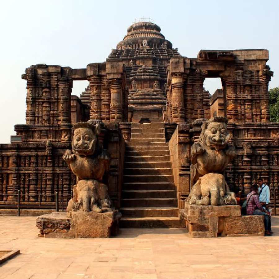 কোনার্কের সূর্যমন্দির।