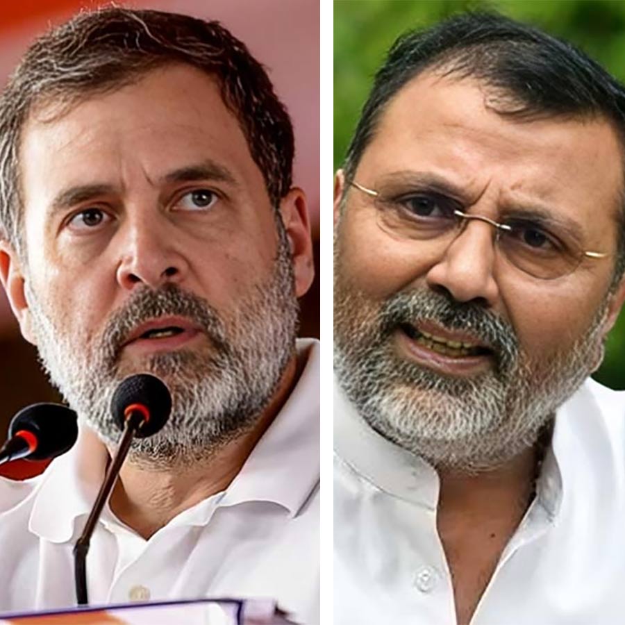 Nishikant Dubey hits out at Rahul Gandhi over his allegations on Centre related to English language