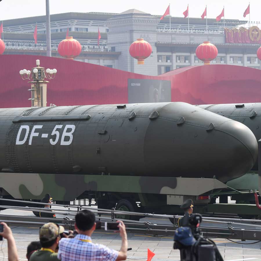 China may deploy 1500 nuclear capable Intercontinental Ballistic Missiles within 2035, a big concern for US and India
