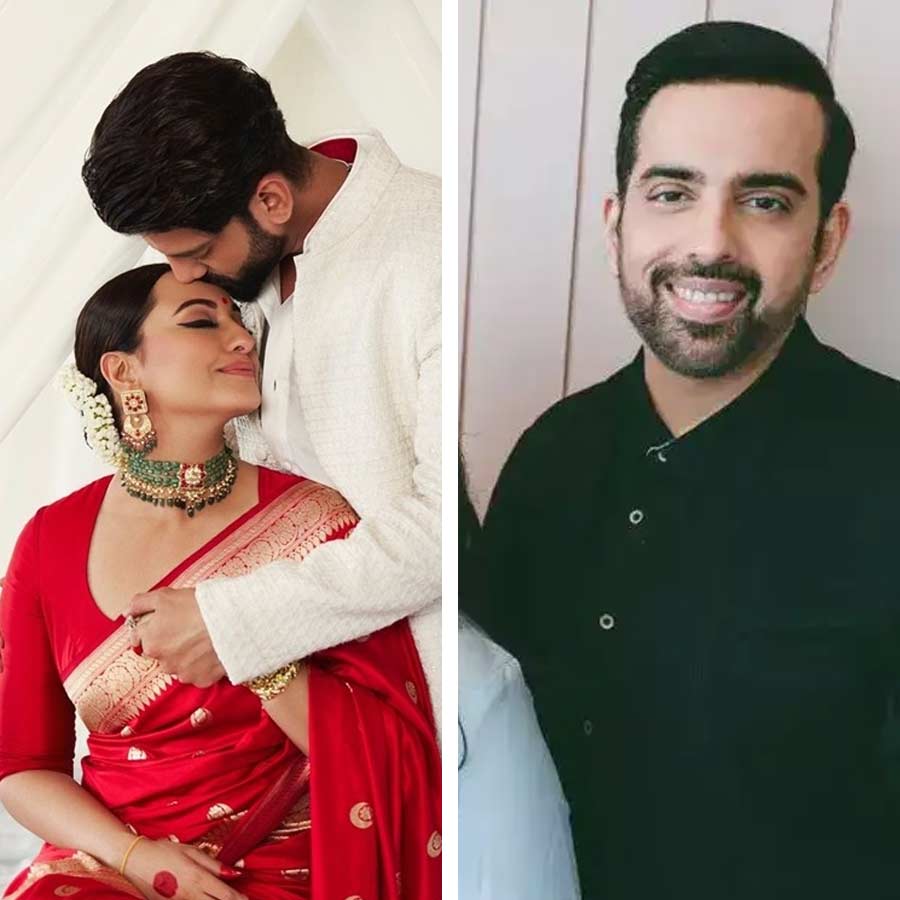 Sonakshi Sinha celebrating her first marriage Annivarsery but younger brother Kush Sinha is not attending dgtl