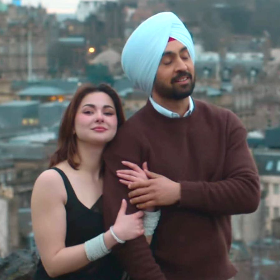 Diljit Dosanjh with Hania Aamir