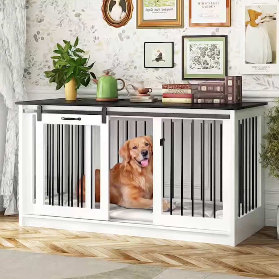 টেবিলের নীচেই হোক পোষ্যর ঘর।