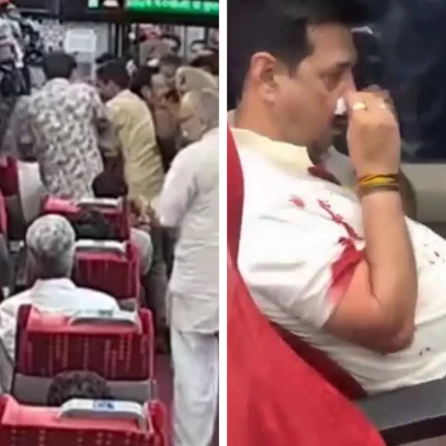 Man allegedly thrashed in Vande Bharat for refusing seat to BJP MLA dgtl