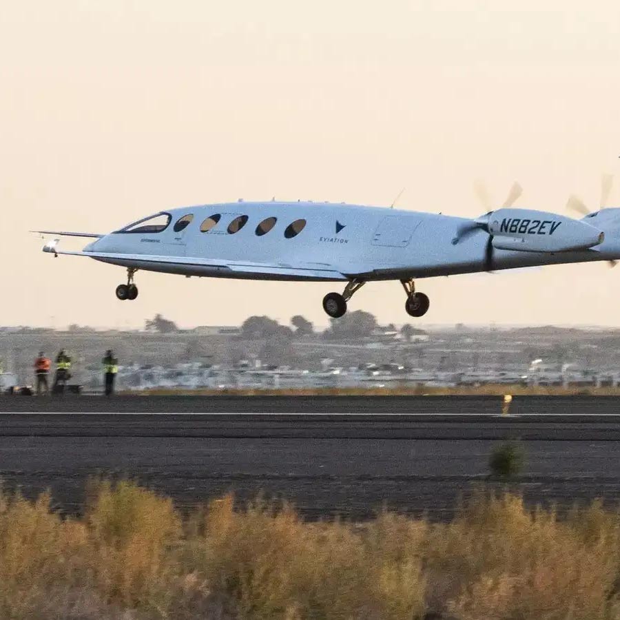 First all-electric aircraft to successfully complete a flight