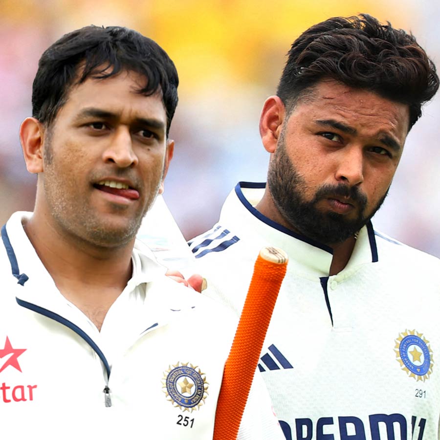 Statistical comparison between Mahendra Singh Dhoni and Rishabh Pant