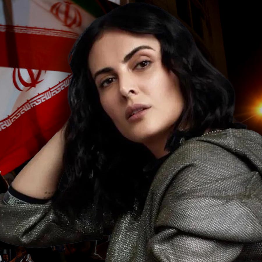 Iranian actress Mandanan Karimi told that she is not allowed to return to her country dgtl