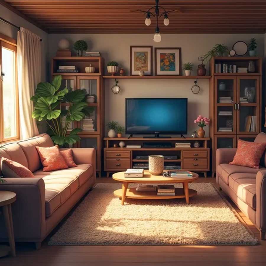 প্রাকৃতিক আলো যে কোনও ঘরের আবহ বদলে দেয়।