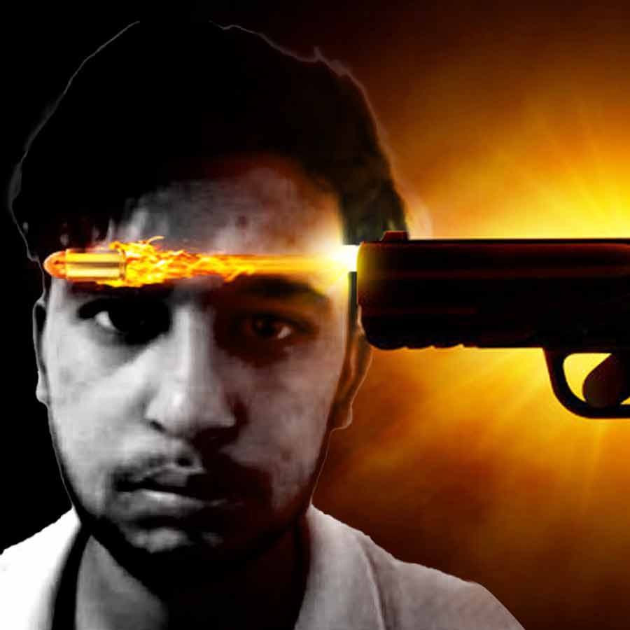 Encounter between a miscreant and Delhi police in Delhi-Haryana border dgtl