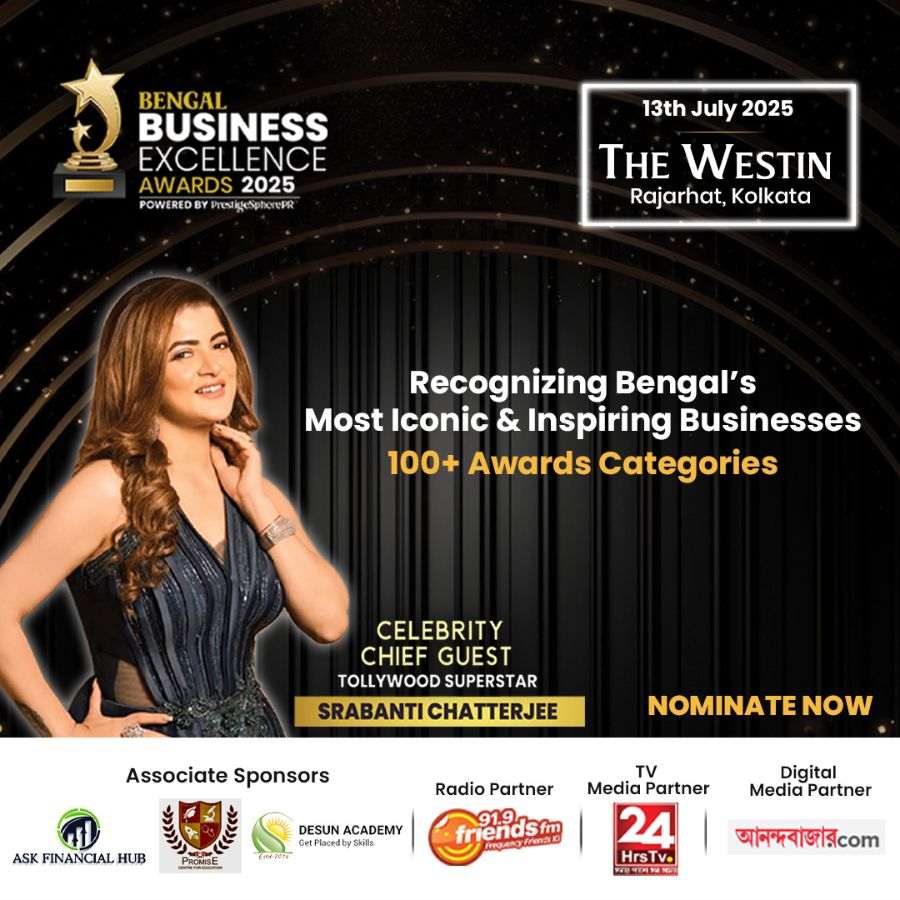 Bengal Business Excellence Awards 2025 to be held at The Westin Kolkata dgtl