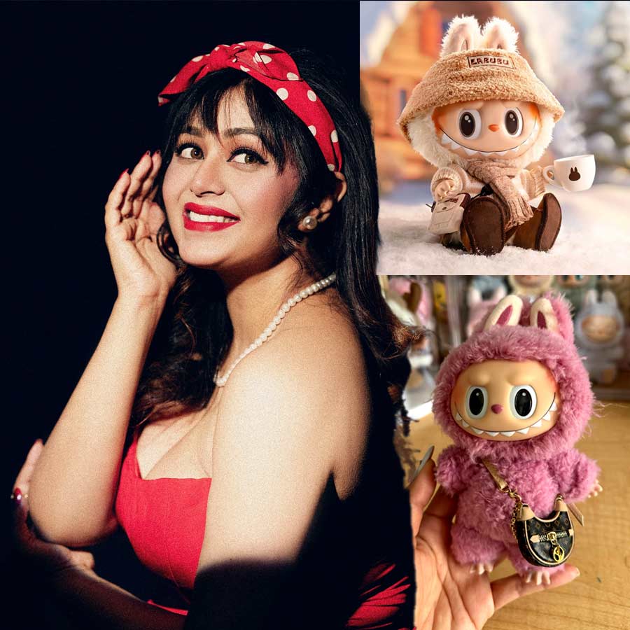 Ritabhari Chakraborty shares her collection new Trend of Labubu Doll dgtl