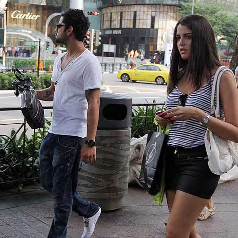 zabelle Leite and viral kohli