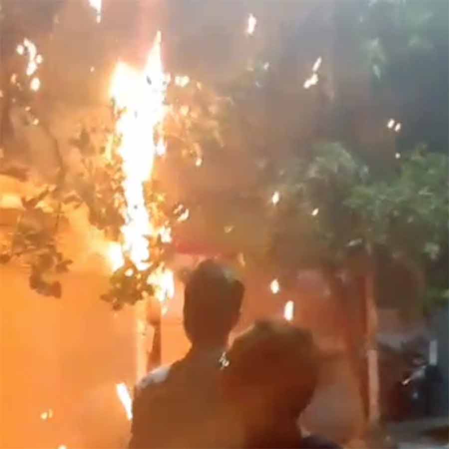 fire at Bhowanipore DGTL