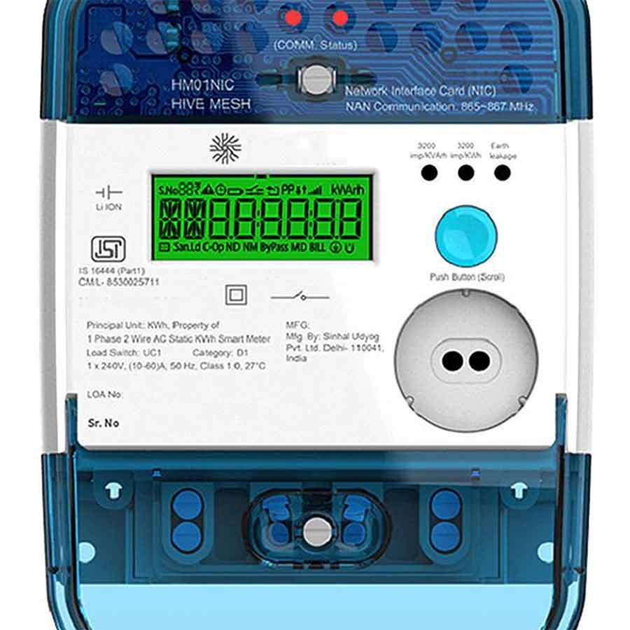 Central government is urging states to install prepaid smart meters