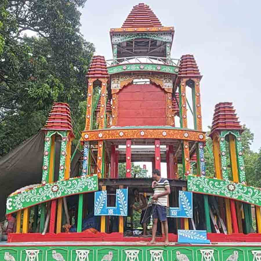 Bio toilet installed at Guptipara Ratha Yatra