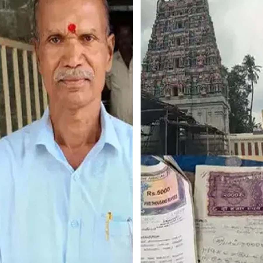 Army Veteran from Tamil Nadu donated property worth four crore in a temple as children does not support him