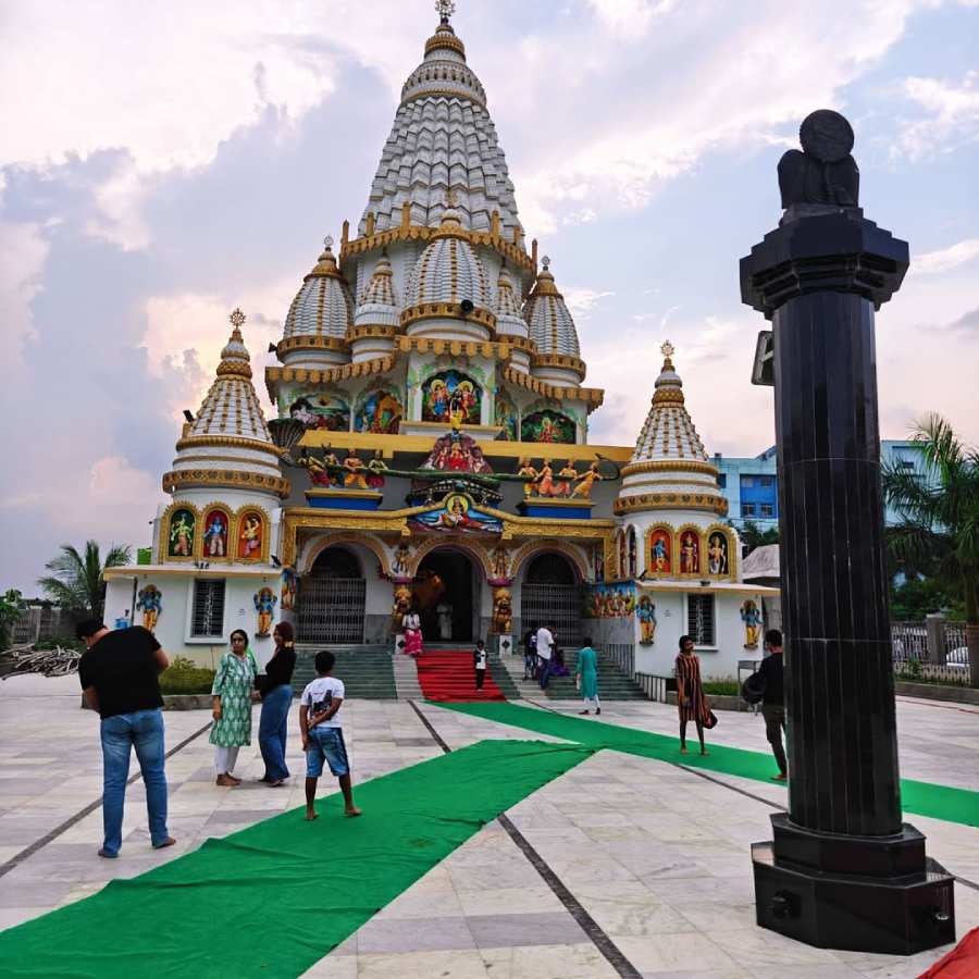 নিউ টাউনের জগন্নাথ মন্দির।