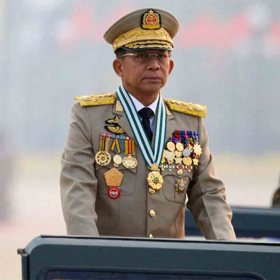 Myanmar Junta Chief General Min Aung Hlaing says to hold elections in December-January dgtl