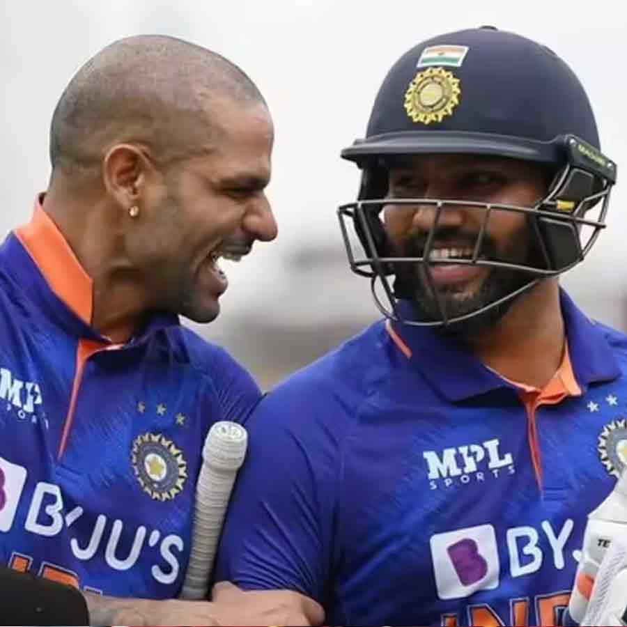 Shikhar Dhawan and Rohit Sharma