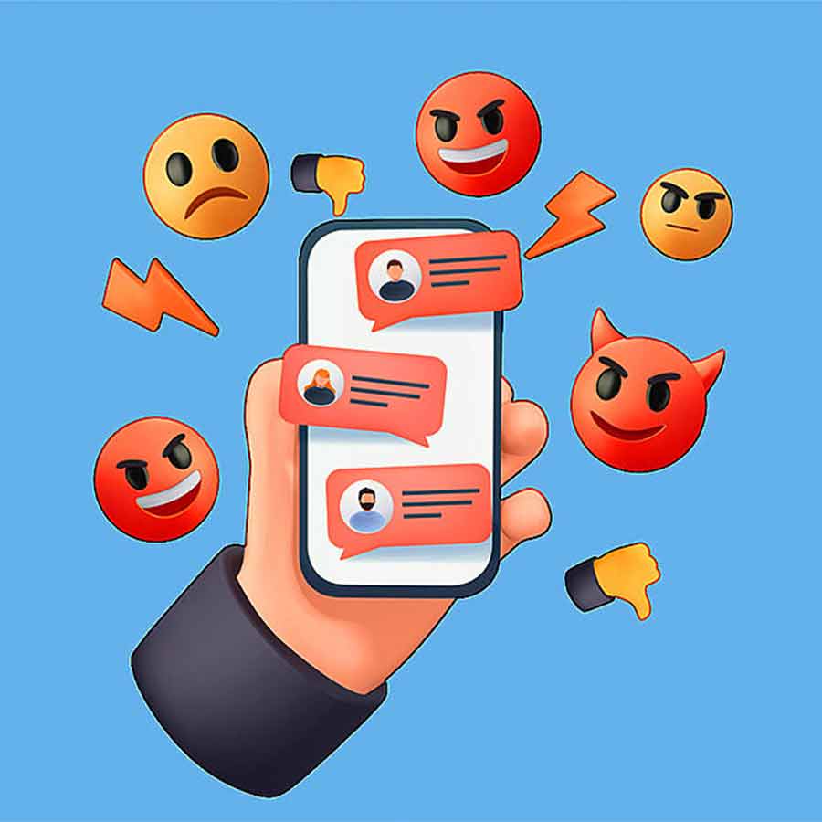 Allegations on social media of 'threats of rape' in protest against rape!