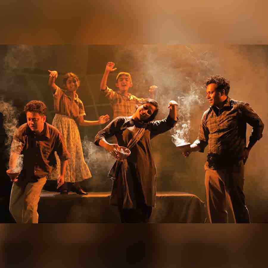 Review of a play held at Academy hall