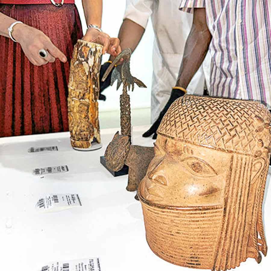 সম্পদ: ‘বেনিন ব্রোঞ্জ’-এর নিদর্শন।