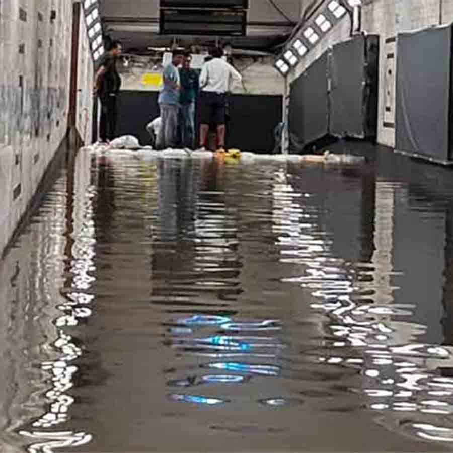 Metro services were disrupted