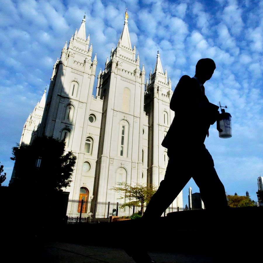 Mormon Church founder and Prophet Joseph Smith took as many as 40 wives