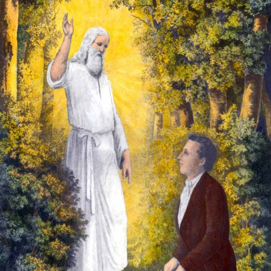 Mormon Church founder and Prophet Joseph Smith took as many as 40 wives