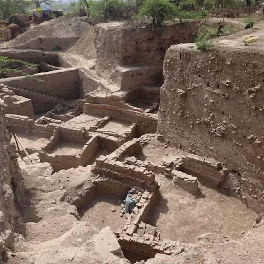 Archaeological Survey Of India has discovered a 4,500-year-old civilisation in Rajasthan's Deeg district