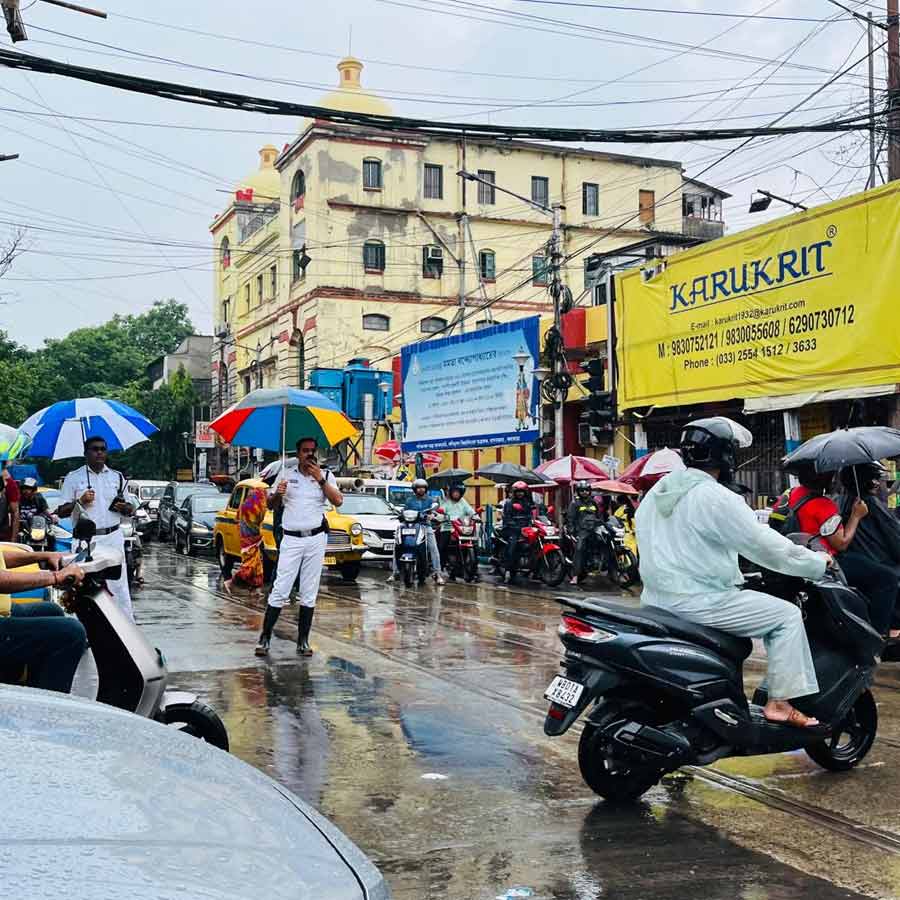 যানজটের ছবি।