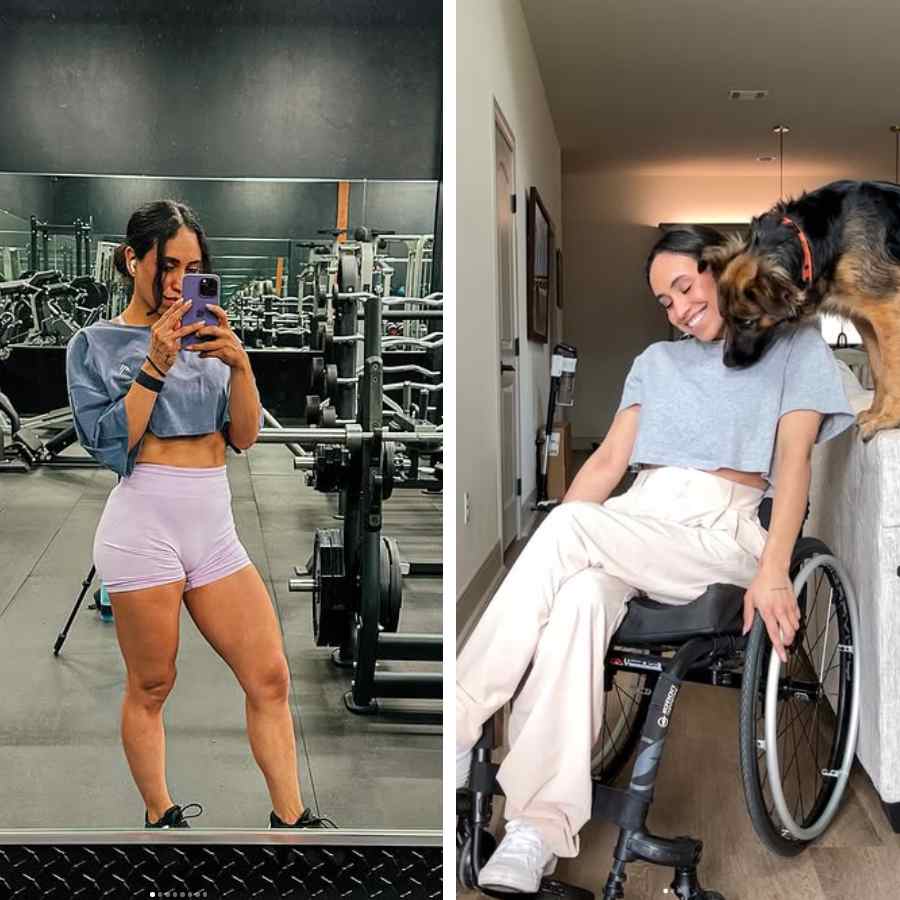 একদা জিমে দিনের অধিকাংশ সময় কাটানো মারিয়া এখন হুইলচেয়ারবন্দি।